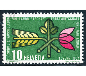 Agricultural Exhibition  - Switzerland 1954 - 10 Rappen