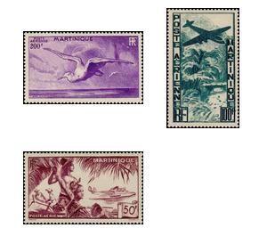 Air Mail 1947 - Caribbean / Martinique 1947 Set