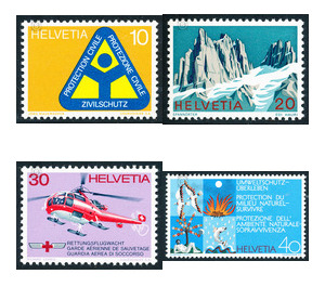 Air Rescue  - Switzerland 1972 Set