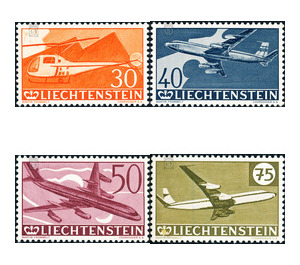 Aircrafts  - Liechtenstein 1960 Set