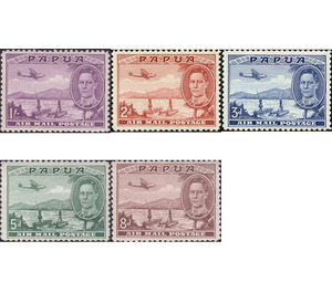 Airmail 1939-1941 - Melanesia / Papua 1939 Set