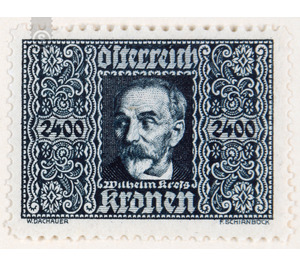 Airmail stamp  - Austria / I. Republic of Austria 1922 - 2,400 Krone