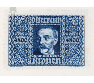 Airmail stamp  - Austria / I. Republic of Austria 1922 - 4,800 Krone
