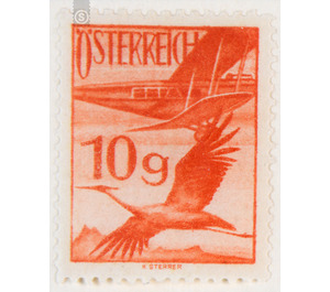 Airmail stamp  - Austria / I. Republic of Austria 1925 - 10 Groschen