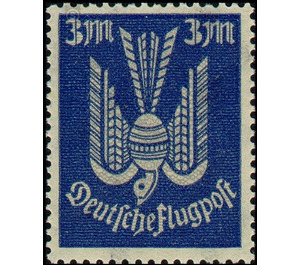 Airmail stamp series  - Germany / Deutsches Reich 1922 - 3 Mark