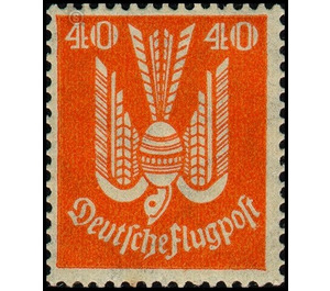 Airmail stamp series  - Germany / Deutsches Reich 1922 - 40 Pfennig