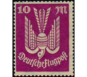 Airmail stamp series  - Germany / Deutsches Reich 1923 - 10 Mark