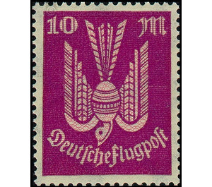 Airmail stamp series  - Germany / Deutsches Reich 1923 - 10 Mark