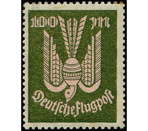 Airmail stamp series  - Germany / Deutsches Reich 1923 - 100 Mark