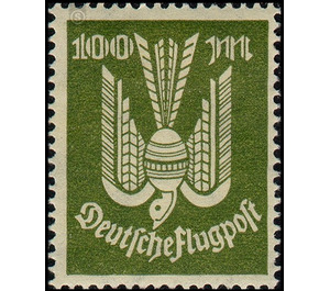 Airmail stamp series  - Germany / Deutsches Reich 1923 - 100 Mark