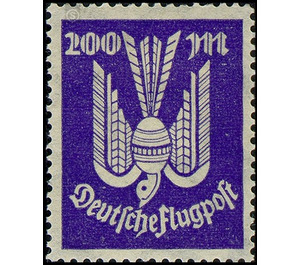 Airmail stamp series  - Germany / Deutsches Reich 1923 - 200 Mark