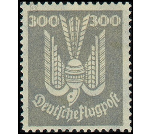 Airmail stamp series  - Germany / Deutsches Reich 1924 - 300 Rentenpfennig
