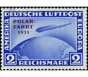 Airmail stamp set  - Germany / Deutsches Reich 1931 - 2 Reichsmark