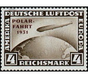 Airmail stamp set  - Germany / Deutsches Reich 1931 - 4 Reichsmark