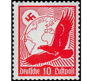 Airmail stamp set  - Germany / Deutsches Reich 1934 - 10 Reichspfennig