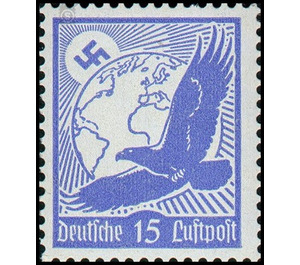 Airmail stamp set  - Germany / Deutsches Reich 1934 - 15 Reichspfennig