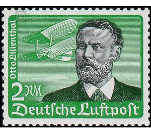 Airmail stamp set  - Germany / Deutsches Reich 1934 - 2 Reichspfennig