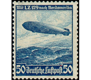 Airmail stamp set  - Germany / Deutsches Reich 1936 - 50 Reichspfennig