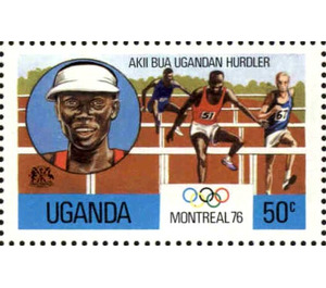 Akii Bua, Ugandese Hurdler - East Africa / Uganda 1976 - 50