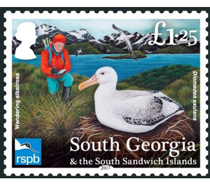 Albatross Conservation Program - Falkland Islands, Dependencies 2017 - 1.25