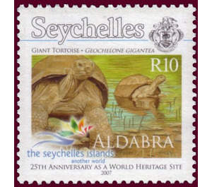 Aldabra Giant Tortoise (Aldabrachelys gigantea) - East Africa / Seychelles 2007 - 10
