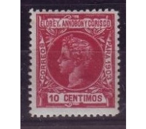 Alfonso XIII - Central Africa / Equatorial Guinea  / Elobey, Annobon and Corisco 1903 - 10