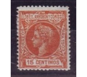 Alfonso XIII - Central Africa / Equatorial Guinea  / Elobey, Annobon and Corisco 1903 - 15