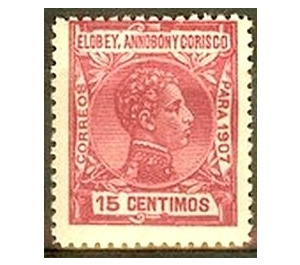 Alfonso XIII - Central Africa / Equatorial Guinea  / Elobey, Annobon and Corisco 1907 - 15