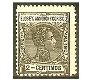 Alfonso XIII - Central Africa / Equatorial Guinea  / Elobey, Annobon and Corisco 1907 - 2