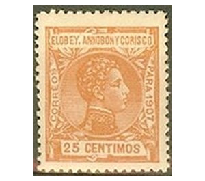 Alfonso XIII - Central Africa / Equatorial Guinea  / Elobey, Annobon and Corisco 1907 - 25