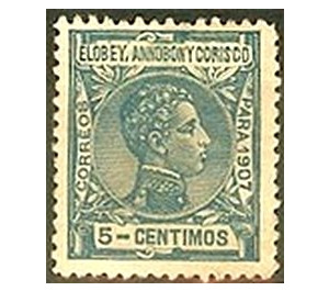 Alfonso XIII - Central Africa / Equatorial Guinea  / Elobey, Annobon and Corisco 1907 - 5