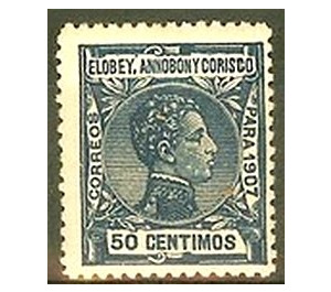 Alfonso XIII - Central Africa / Equatorial Guinea  / Elobey, Annobon and Corisco 1907 - 50