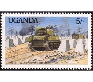 Allies penetrate west wall - East Africa / Uganda 1990 - 5