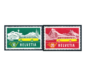 Alpenpost  - Switzerland 1953 Set