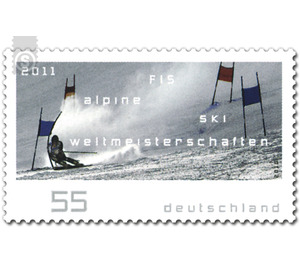 Alpine World Ski Championships 2011  - Germany / Federal Republic of Germany 2010 - 55 Euro Cent