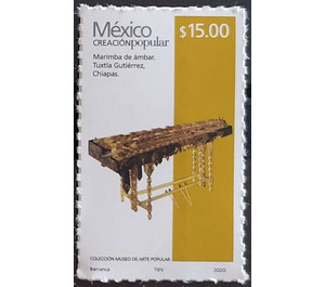 Amber Marimba (Self Adhesive) - Central America / Mexico 2020