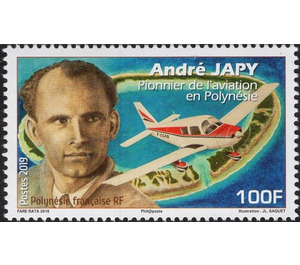 Andre Japy, Aviation Pioneer in Polynesia - Polynesia / French Polynesia 2019 - 100