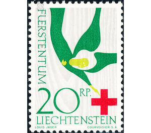 Angel  - Liechtenstein 1963 - 20 Rappen