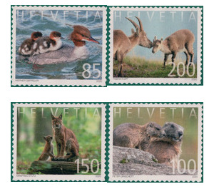 Animal Families - Switzerland 2020 Set