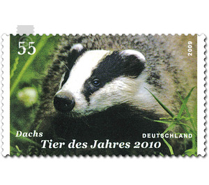 Animal of the year 2010  - Germany / Federal Republic of Germany 2009 - 55 Euro Cent