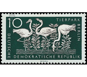 Animal Park Berlin  - Germany / German Democratic Republic 1956 - 10 Pfennig