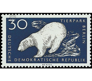 Animal Park Berlin  - Germany / German Democratic Republic 1956 - 30 Pfennig