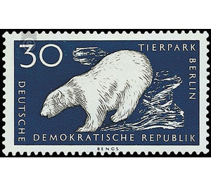 Animal Park Berlin  - Germany / German Democratic Republic 1956 - 30 Pfennig