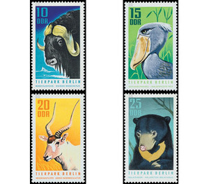 Animal Park Berlin  - Germany / German Democratic Republic 1970 Set