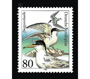 Animal welfare - Threatened seabirds  - Germany / Federal Republic of Germany 1991 - 80 Pfennig