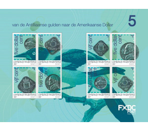 Antillean and American Five Cent Coins - Caribbean / Bonaire 2020