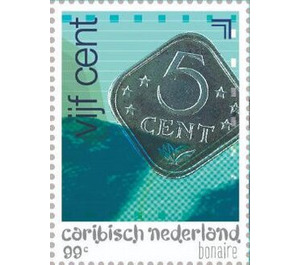 Antillean Five Cent Coin (Reverse) - Caribbean / Bonaire 2020 - 99