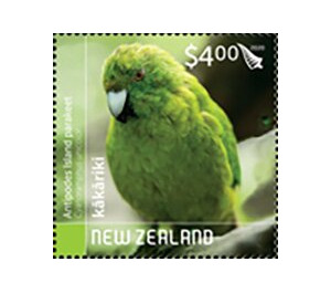 Antipodes Island Parakeet (Cyanoramphus unicolor) - New Zealand 2020 - 4