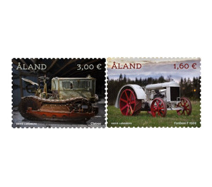 Antique Tractors (2021) - Åland Islands 2021 Set