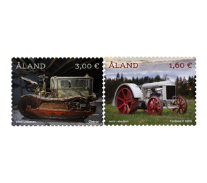 Antique Tractors (2021) - Åland Islands 2021 Set